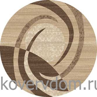 Ковер MEGA CARVING d264 BEIGE Круг Ковер MEGA CARVING d264 BEIGE Круг