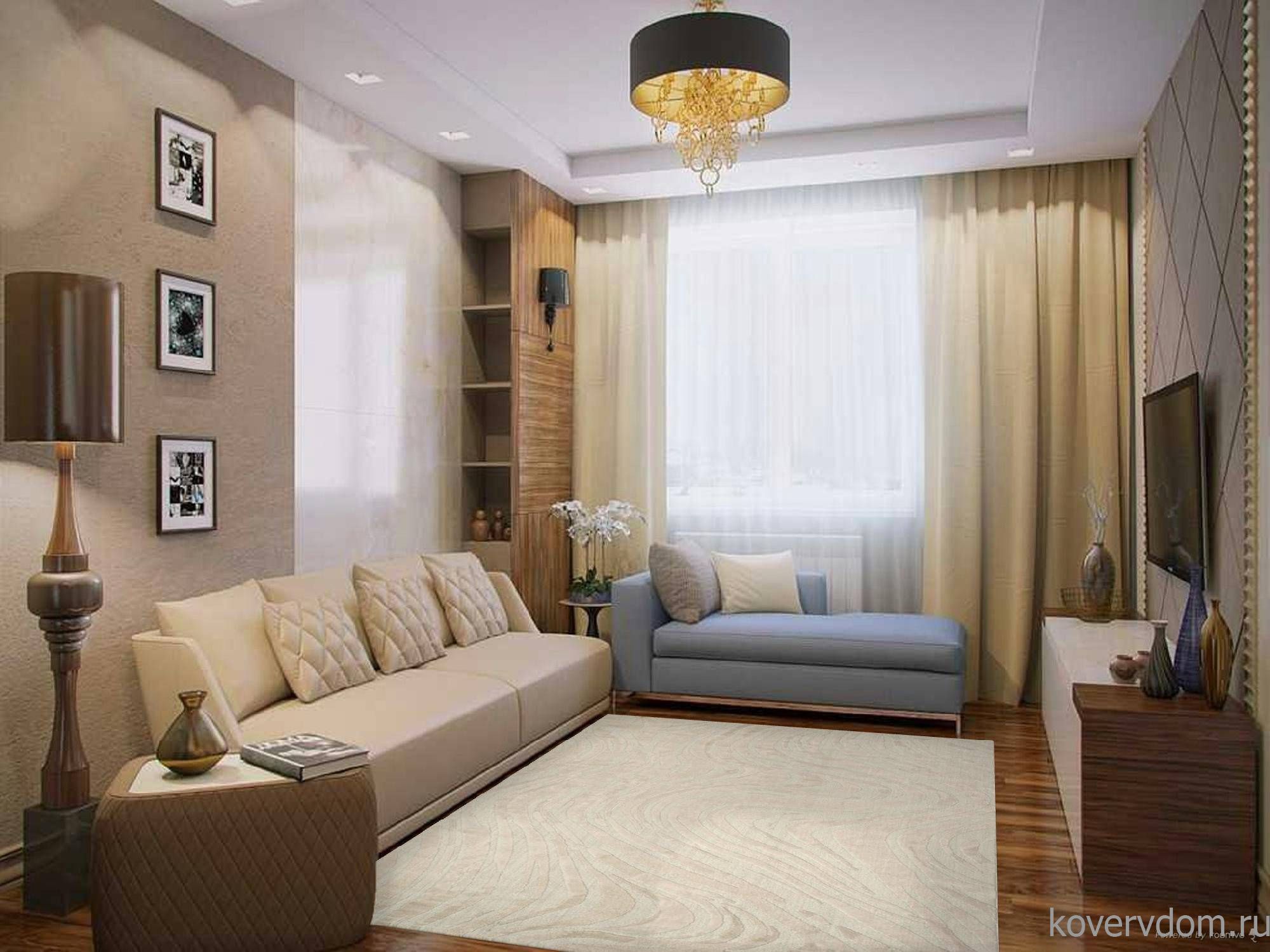 Ковер TURIN-A D336A KREM COKEN / HEATSET KREM Ковер TURIN-A D336A KREM COKEN / HEATSET KREM