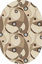 Ковер MEGA CARVING 8435 CREAM Овал