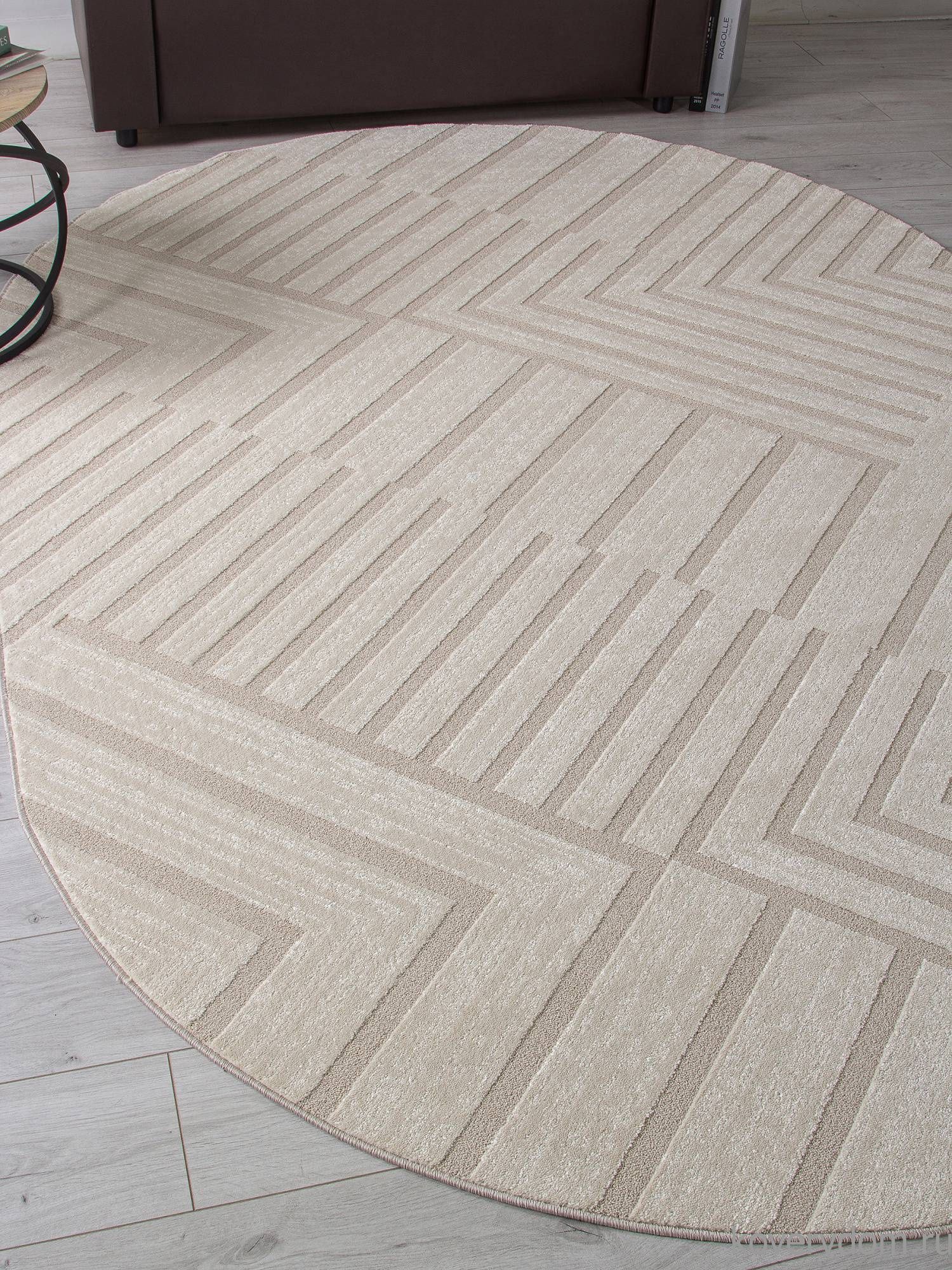 Ковер DIOS F438 LIGHT CREAM Овал Ковер DIOS F438 LIGHT CREAM Овал