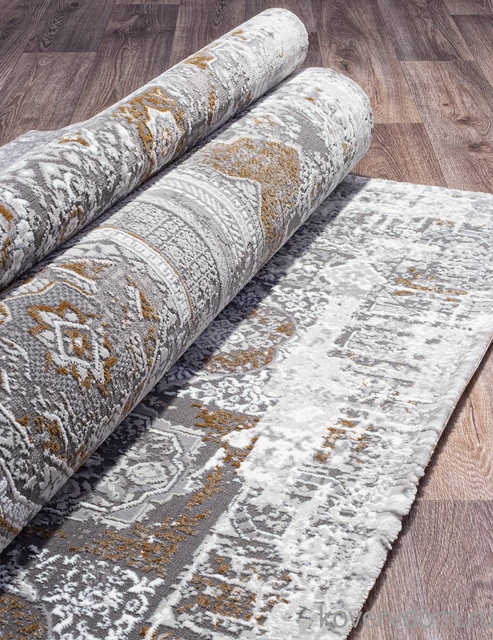 Ковер QUANTUM 03001G GREY / GREY Ковер QUANTUM 03001G GREY / GREY