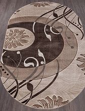 Ковер MEGA CARVING 4780 BEIGE Овал