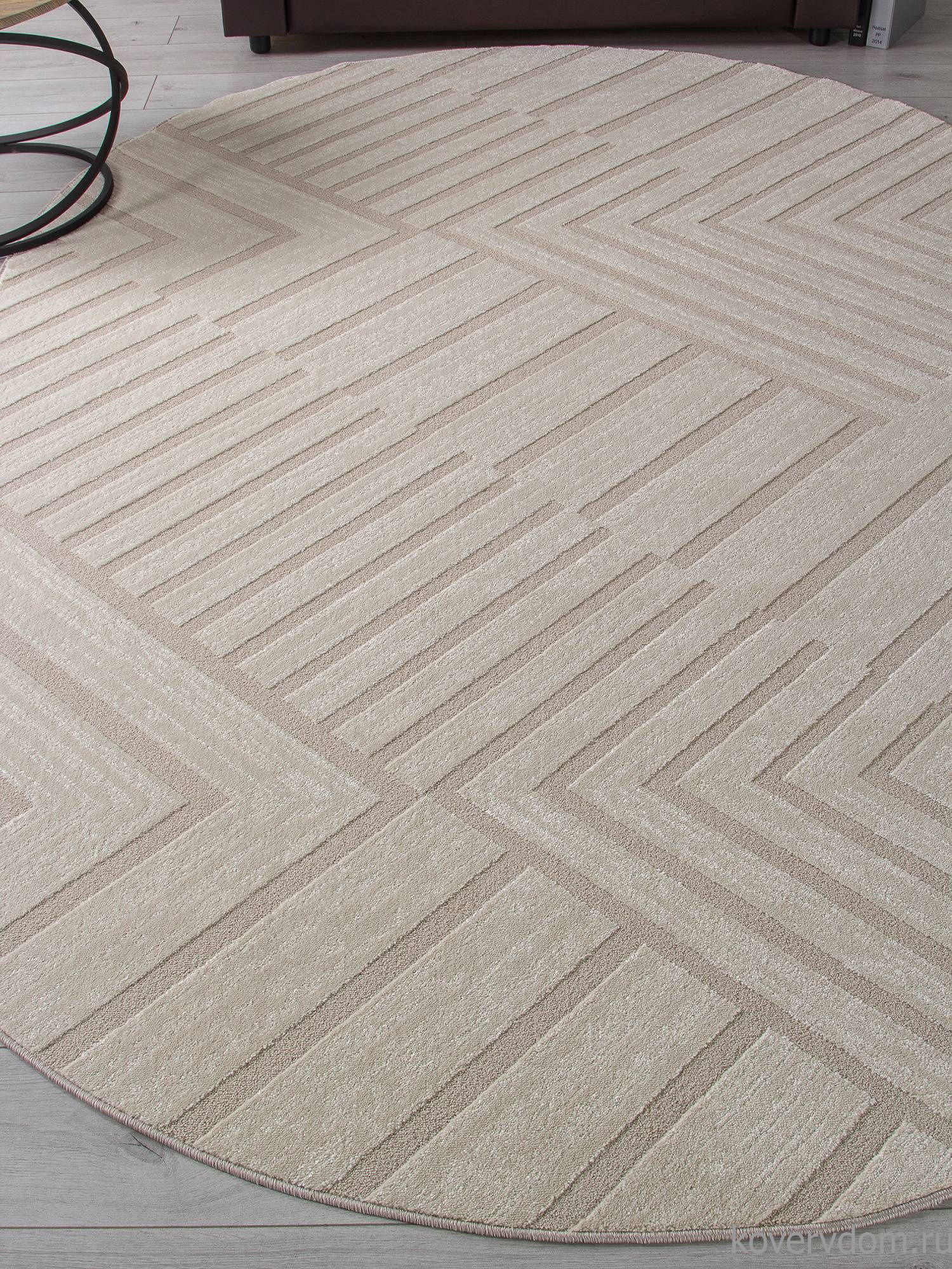 Ковер DIOS F438 LIGHT CREAM Овал Ковер DIOS F438 LIGHT CREAM Овал