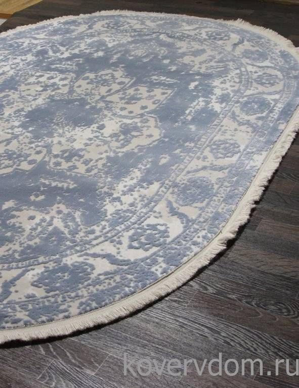 Ковер TRUVA 08311T BLUE / BLUE Овал