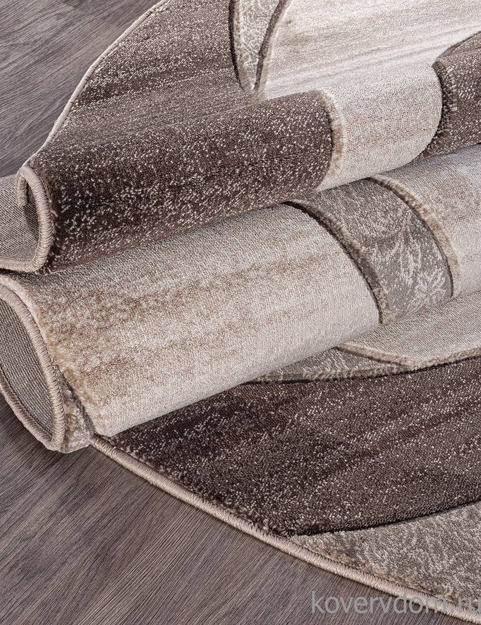 Ковер MEGA CARVING D264 BEIGE Овал Ковер MEGA CARVING D264 BEIGE Овал