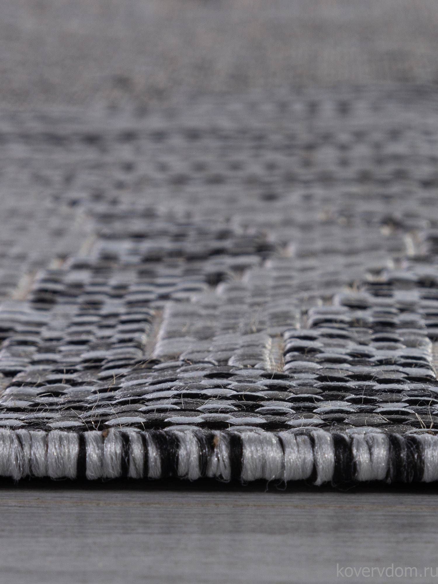 Ковер KAIR S132 DARK GRAY Овал