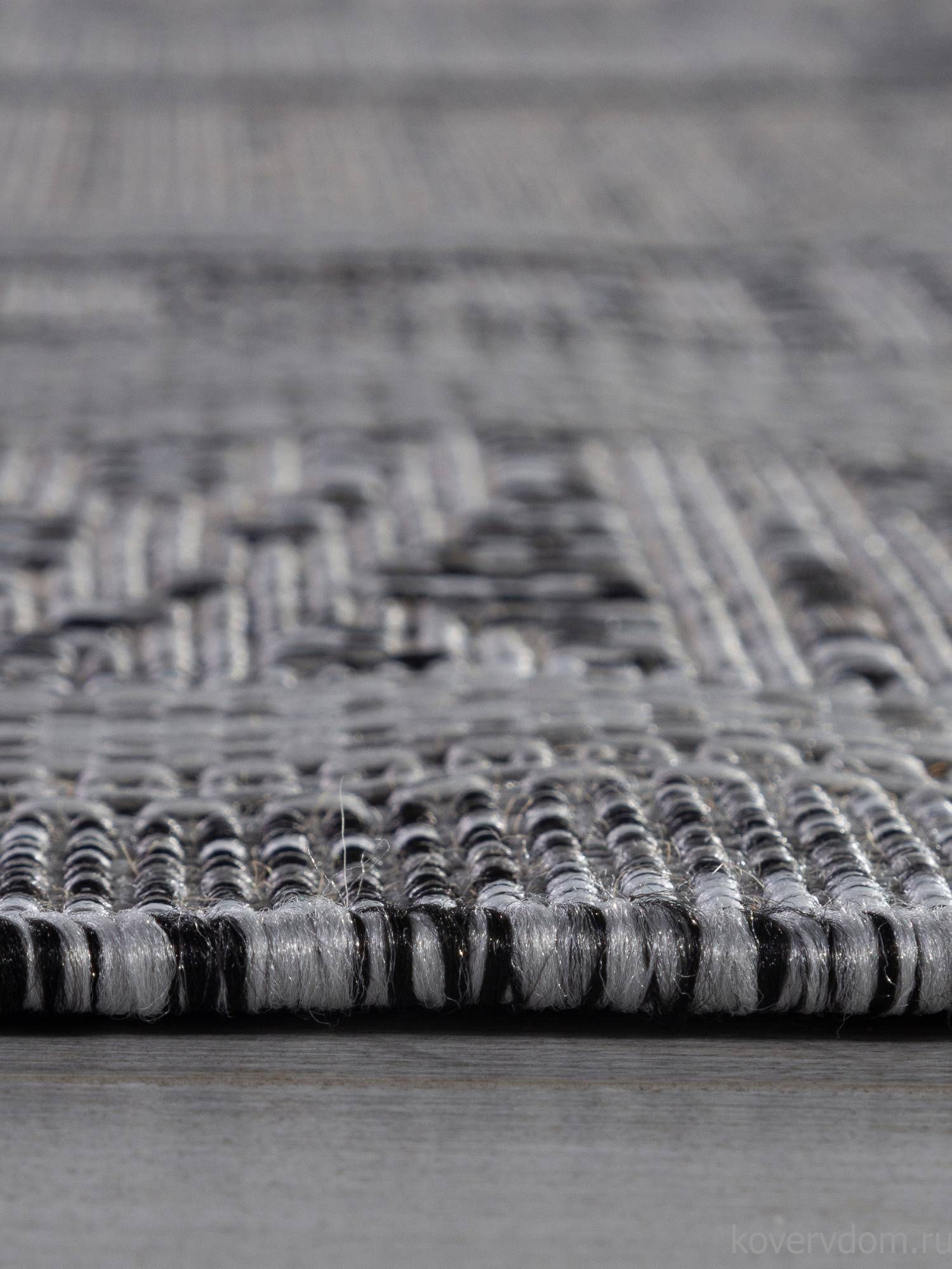 Ковер KAIR S138 DARK GRAY Овал Ковер KAIR S138 DARK GRAY Овал