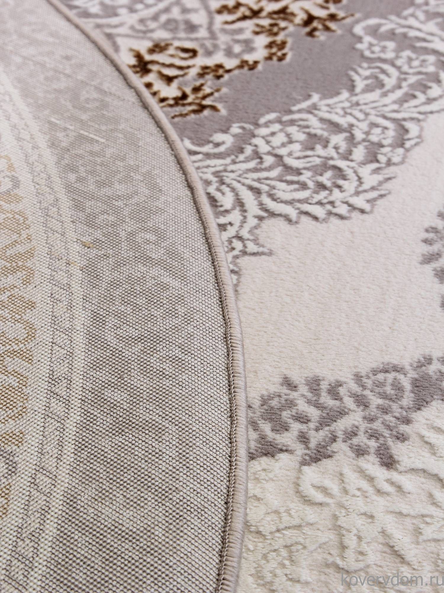 Ковер NENSI GL193A BROWN / BROWN Овал