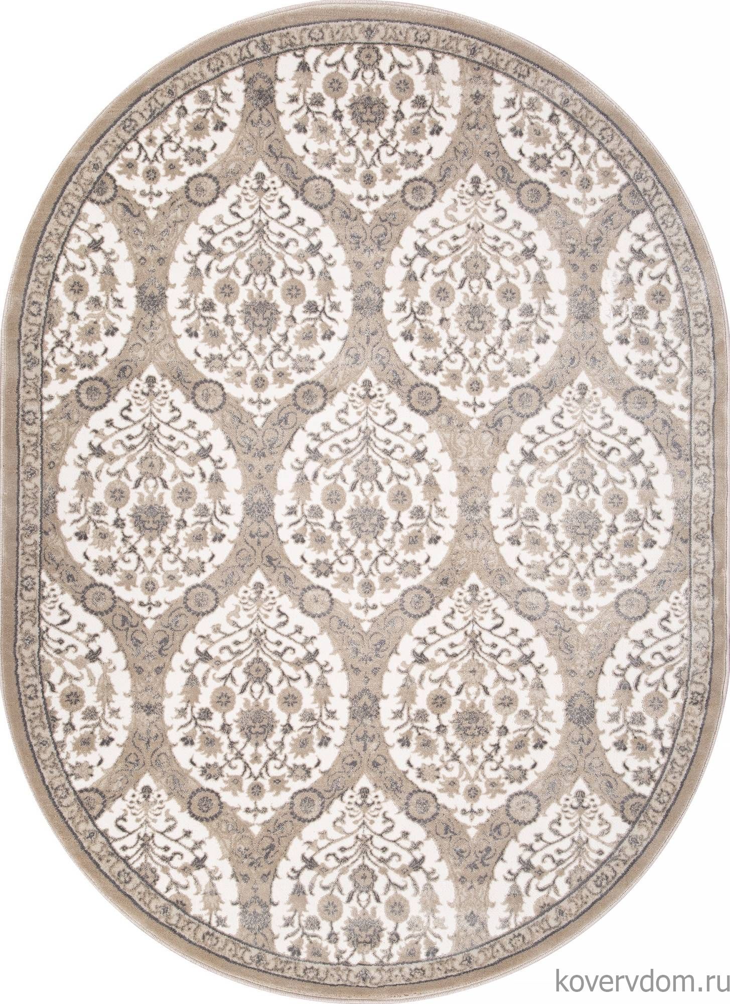 Ковер ATLANTIS D740 CREAM Овал Ковер ATLANTIS D740 CREAM Овал