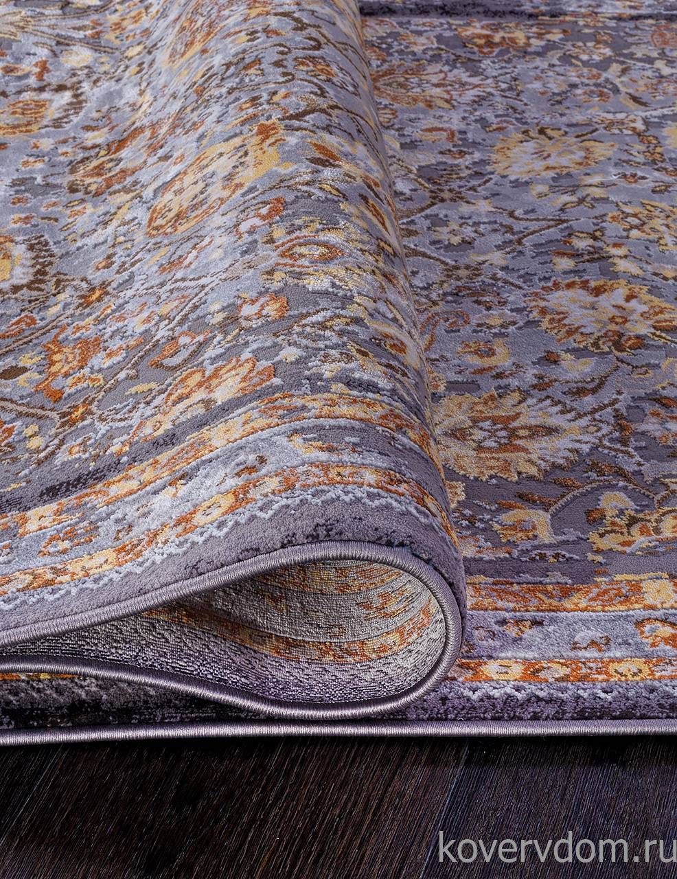 Ковровая Дорожка QUARES 31464 975 GREY GOLD Ковровая Дорожка QUARES 31464 975 GREY GOLD