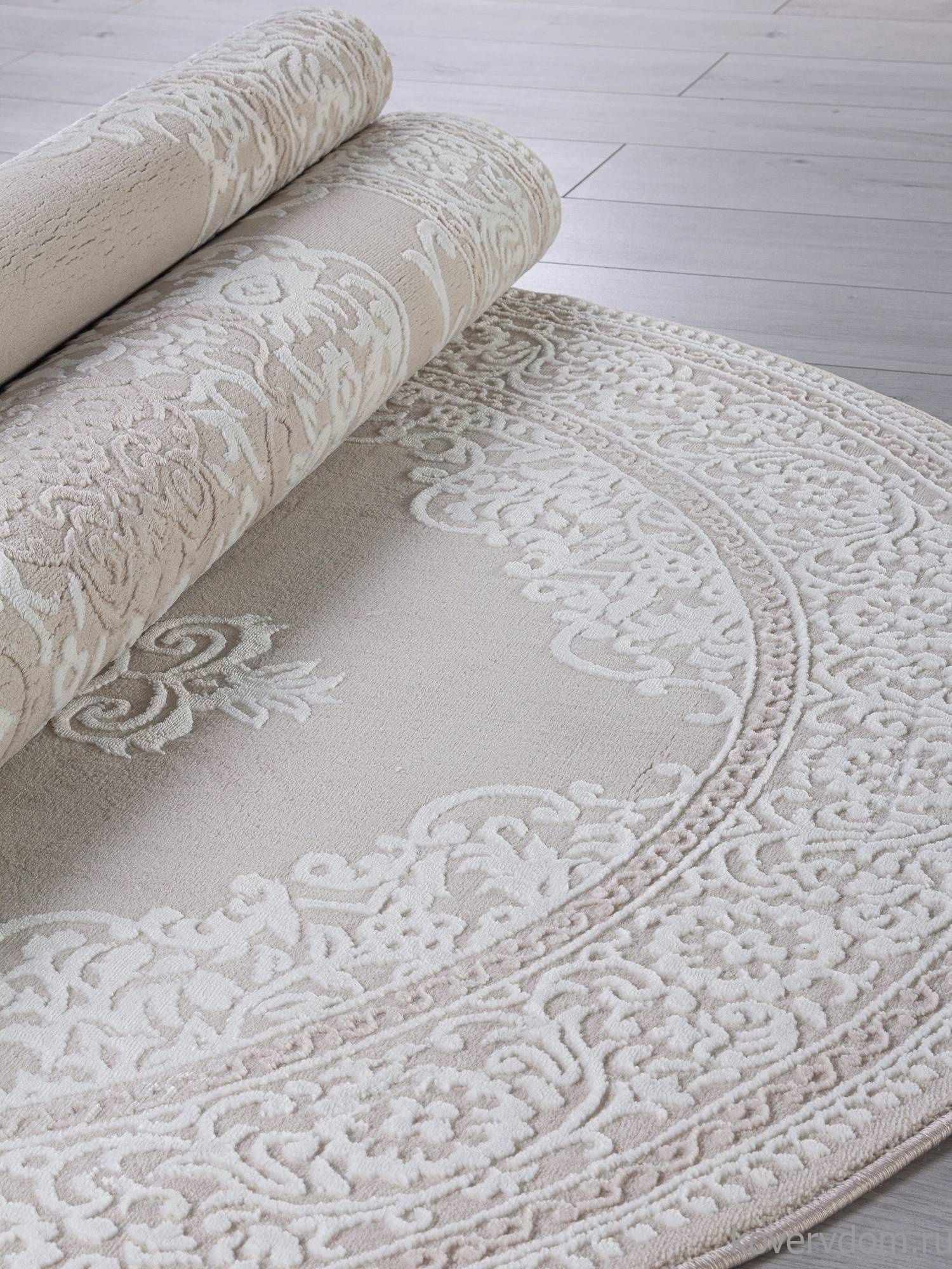 Ковер SIROCCO E830AF BEIGE / CREAM Овал