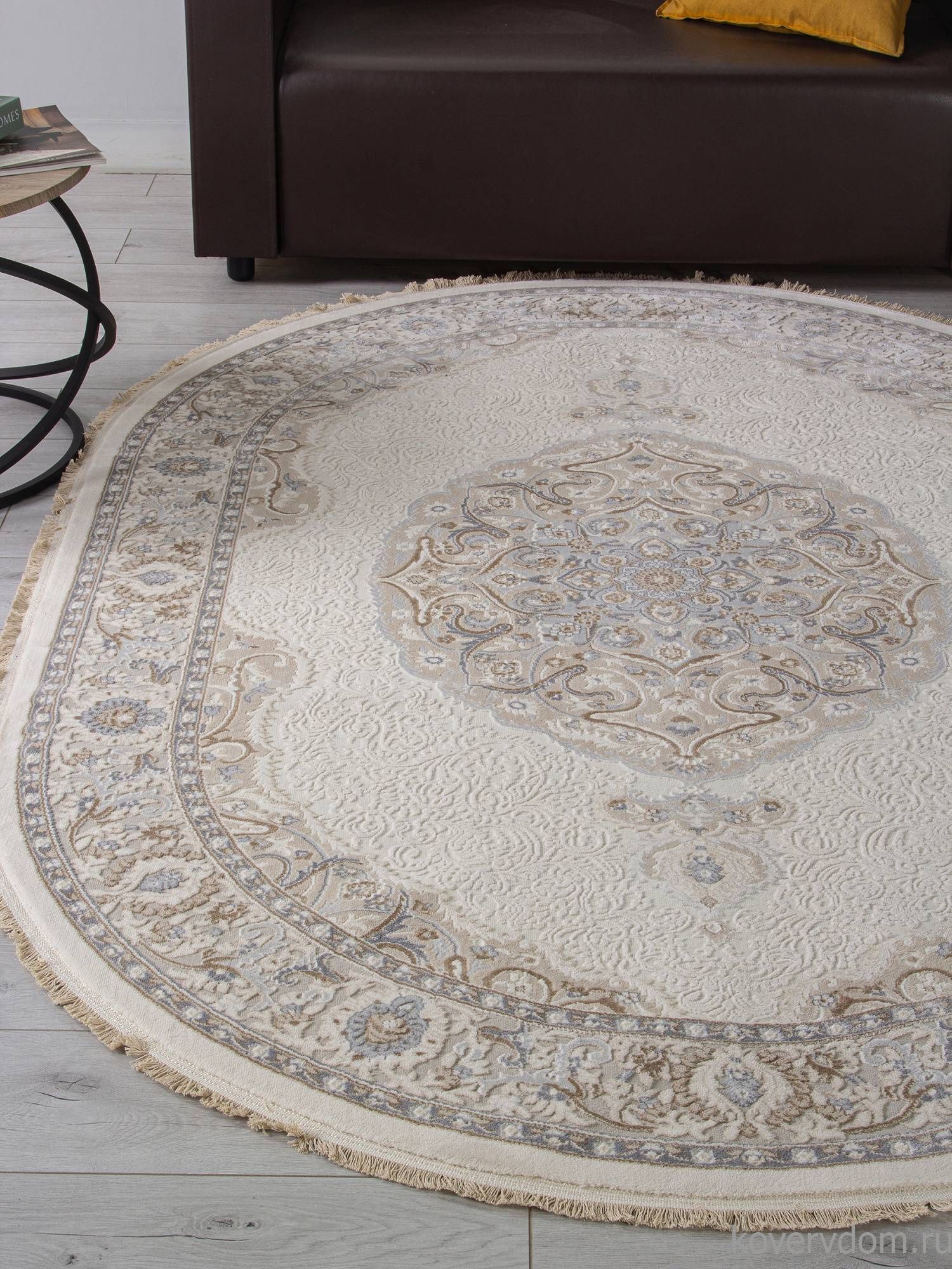 Ковер MELODY 35987Z CREAM / CREAM Овал