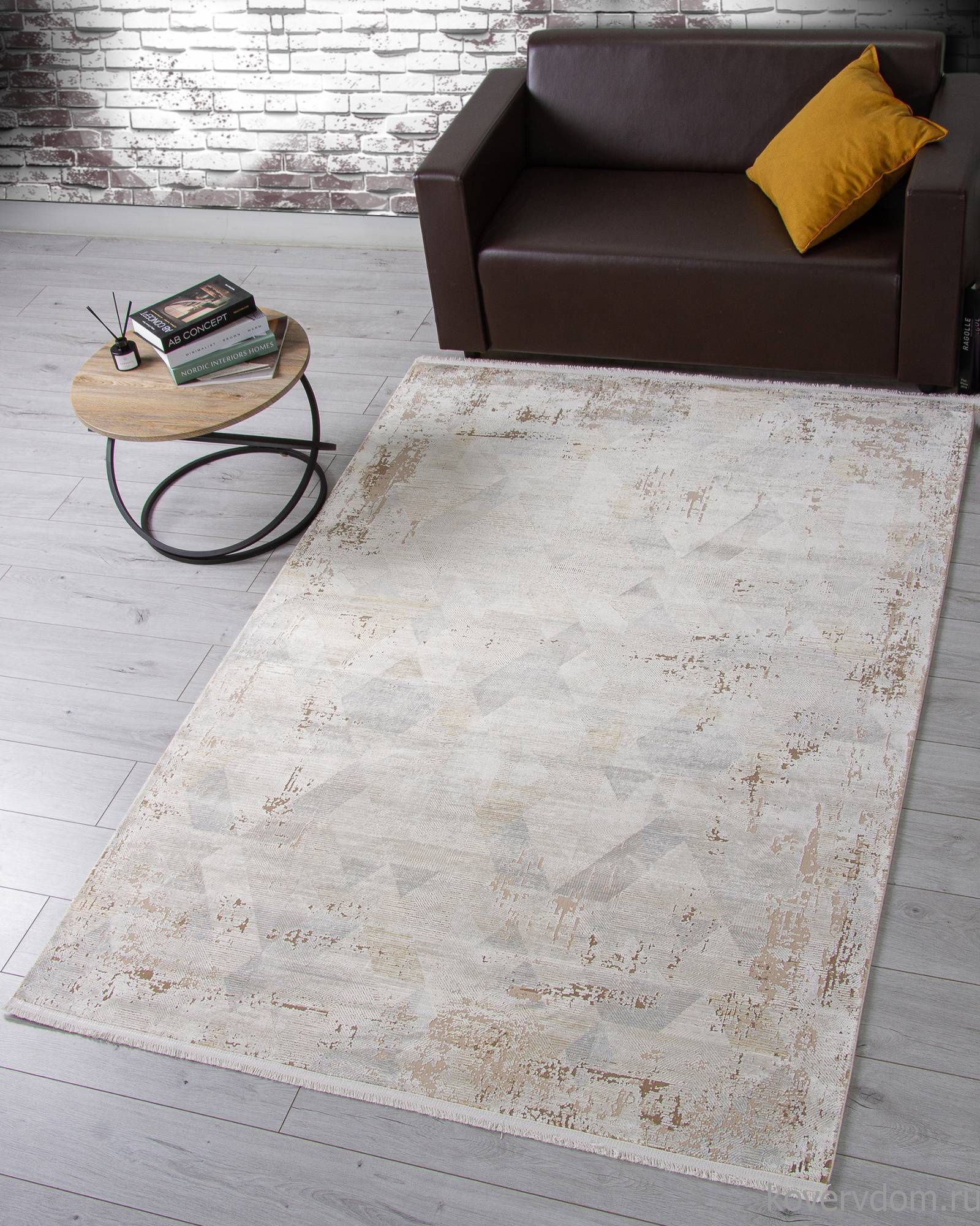 Ковер EMPEROS OLIMPOS F726AD BEIGE / L.BROWN