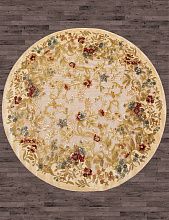 Ковер рельефный Бельгийский GENOVA 38027 626260 Круг V