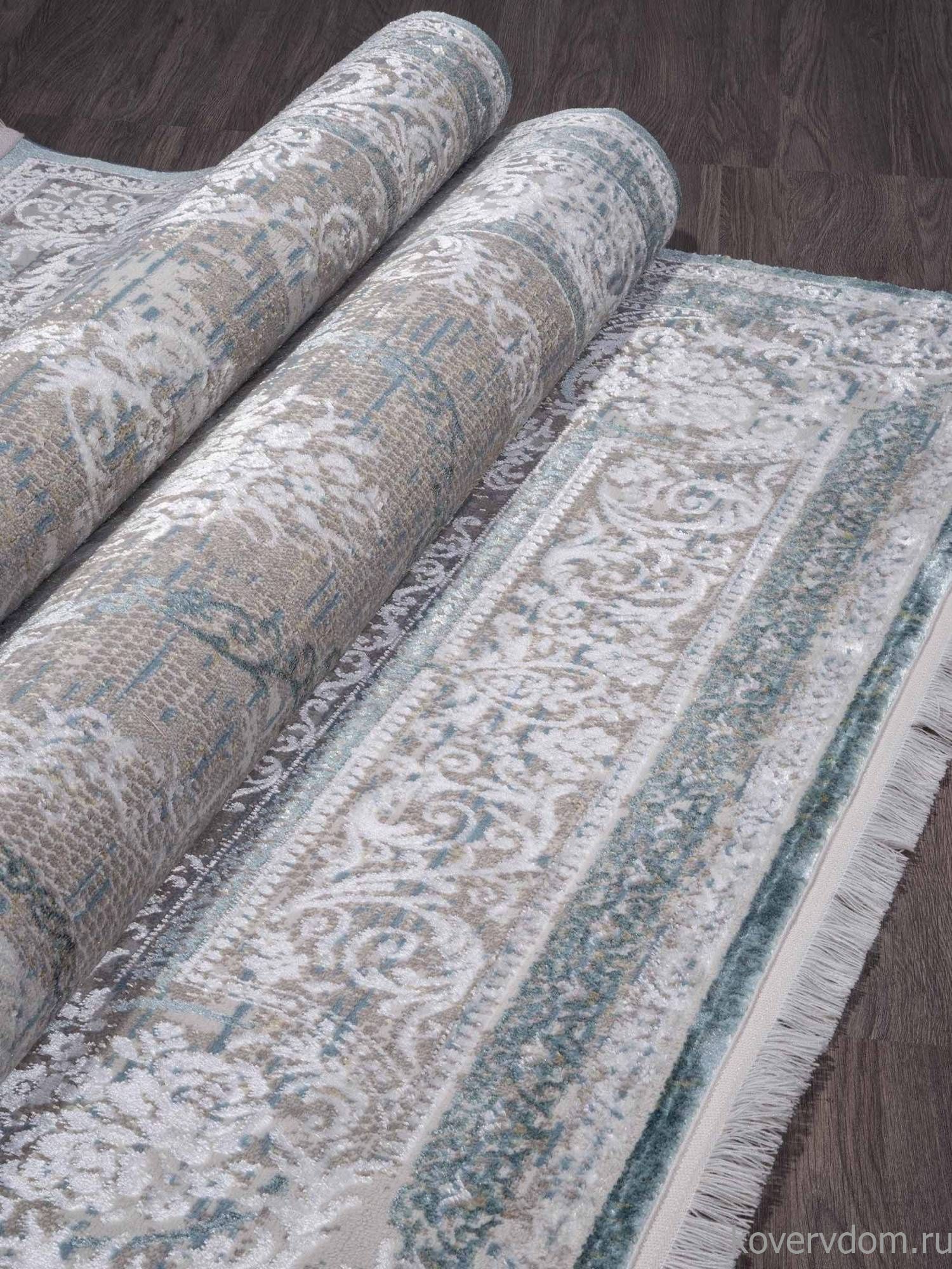 Ковер AJMAL LP 292 CREAM / TURQUOISE Ковер AJMAL LP 292 CREAM / TURQUOISE