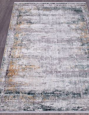 Ковер из полиэстера SEATTLE 03877A ACIK GRI / MAVI