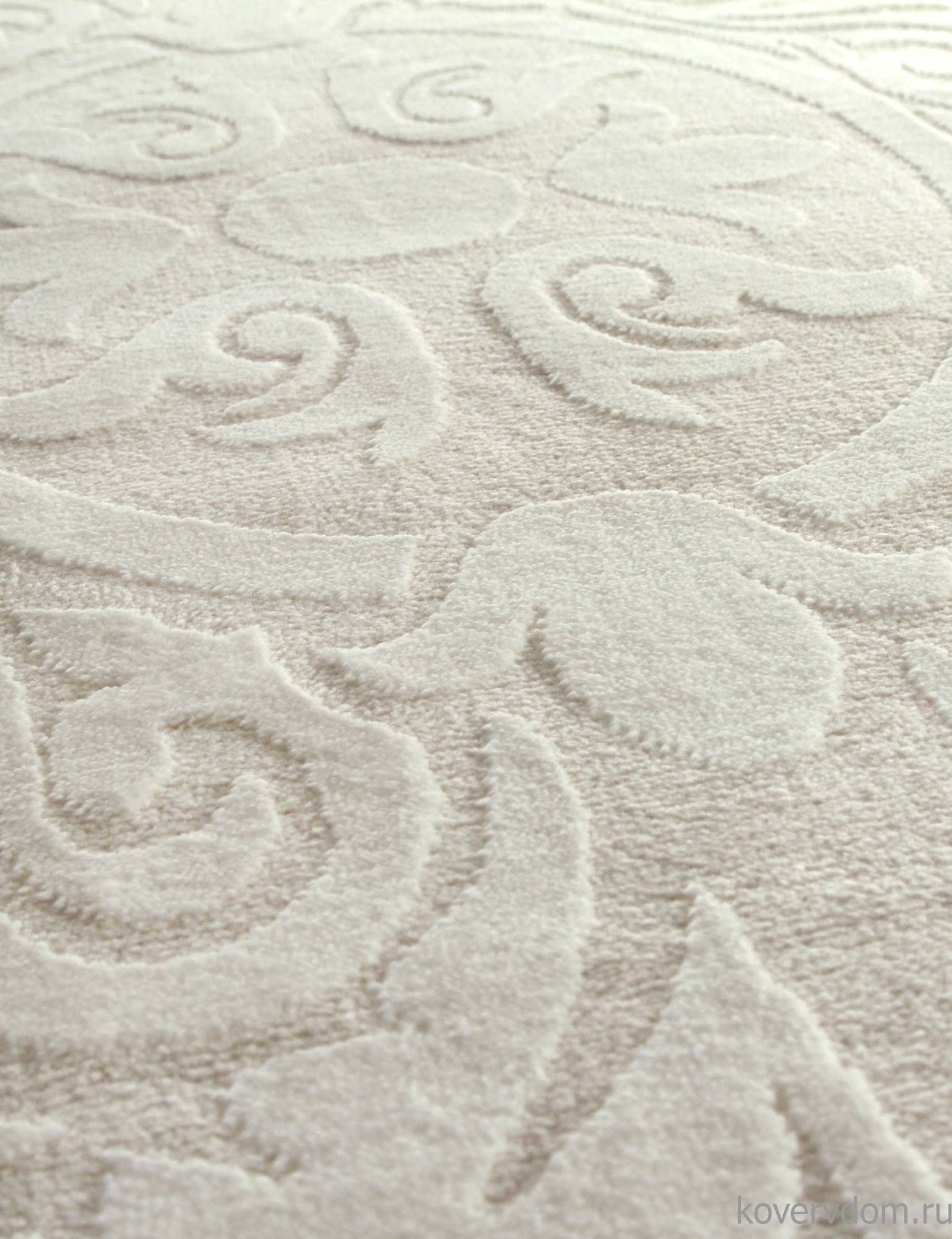 Ковер SAFIR 00859A WHITE / WHITE Ковер SAFIR 00859A WHITE / WHITE