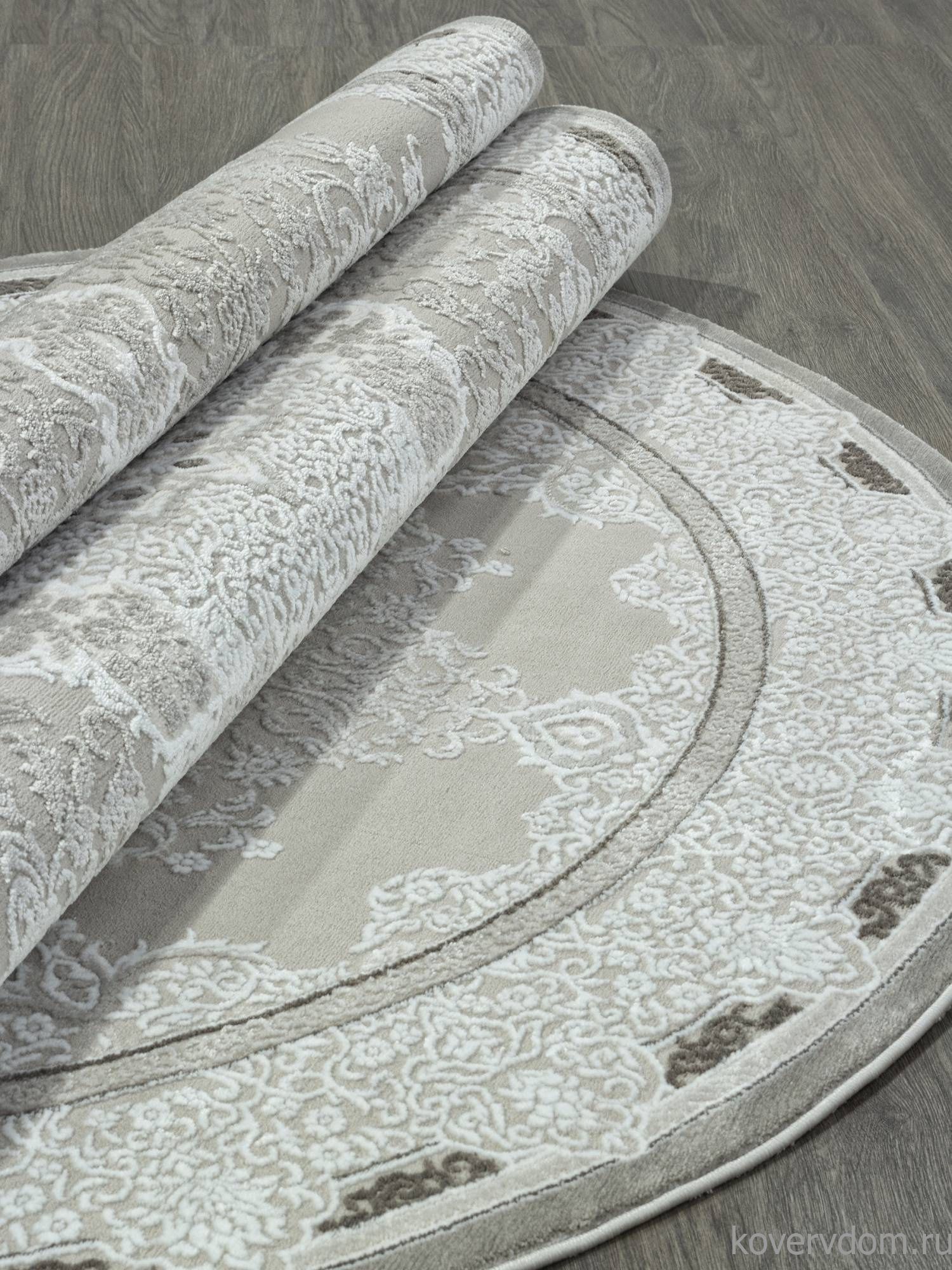 Ковер NENSI GL038A BROWN / BROWN Овал Ковер NENSI GL038A BROWN / BROWN Овал