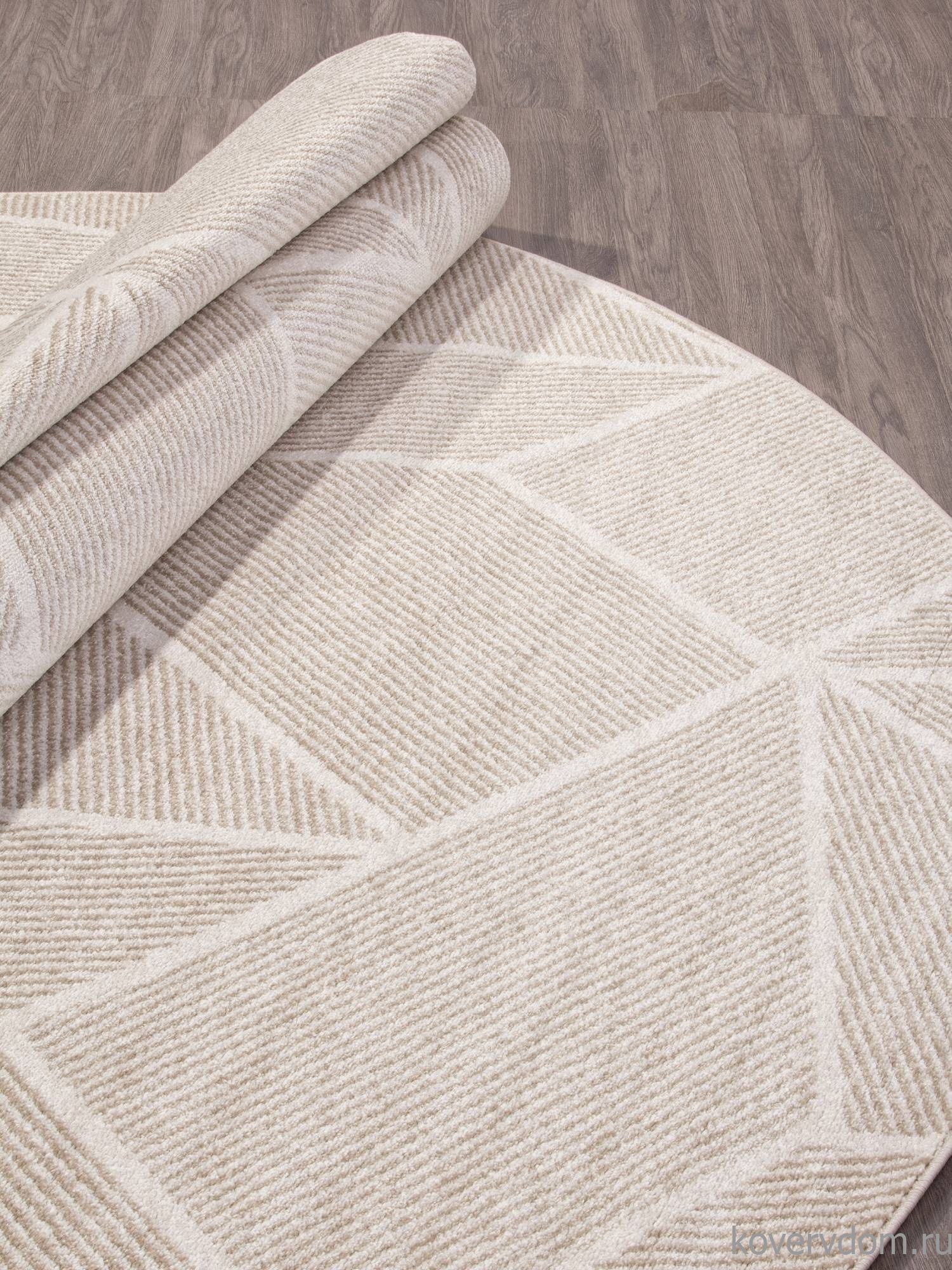 Ковер TORNADO F057 BEIGE Овал