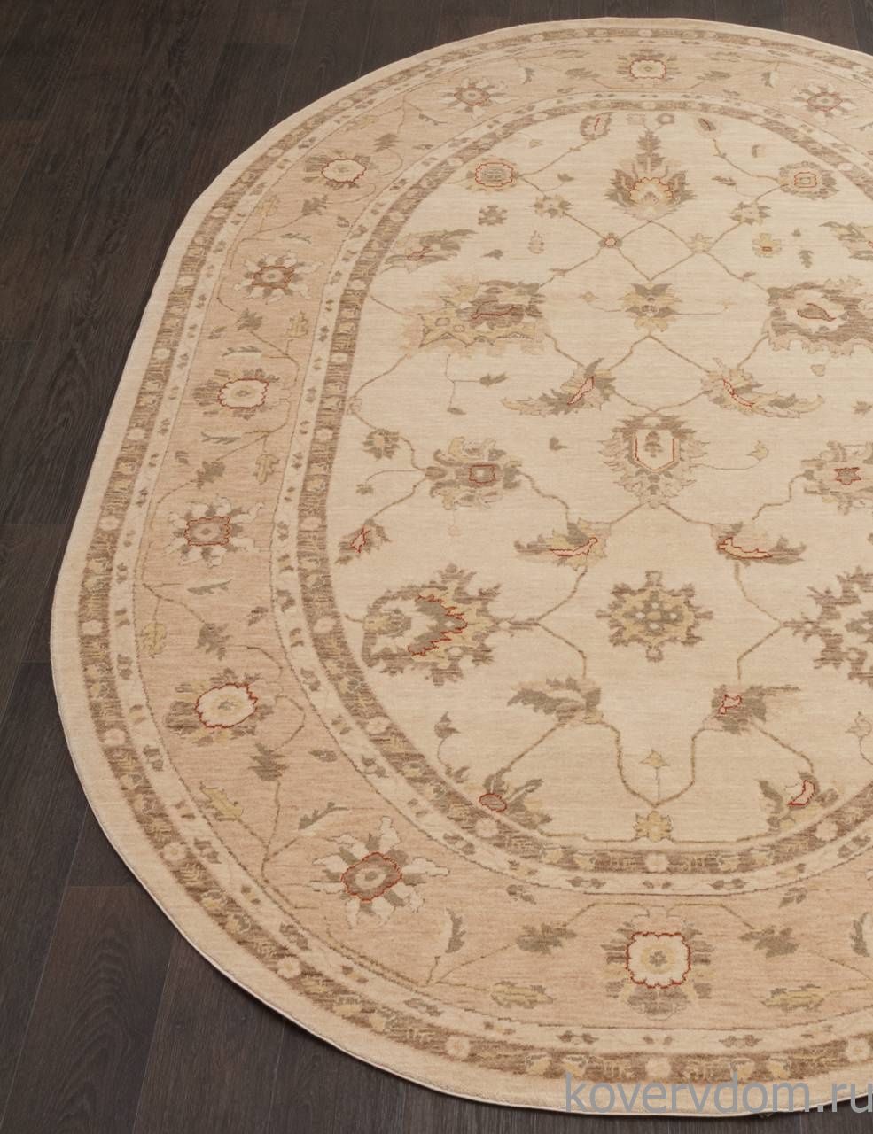 Ковер NAIN 102-01-BC CREAM-CAPPUCCINO Овал Ковер NAIN 102-01-BC CREAM-CAPPUCCINO Овал