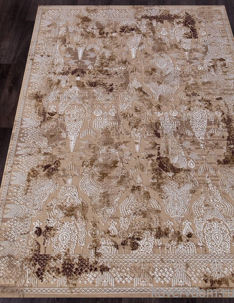 Ковер QUANTUM 03013B BROWN / BROWN Ковер QUANTUM 03013B BROWN / BROWN