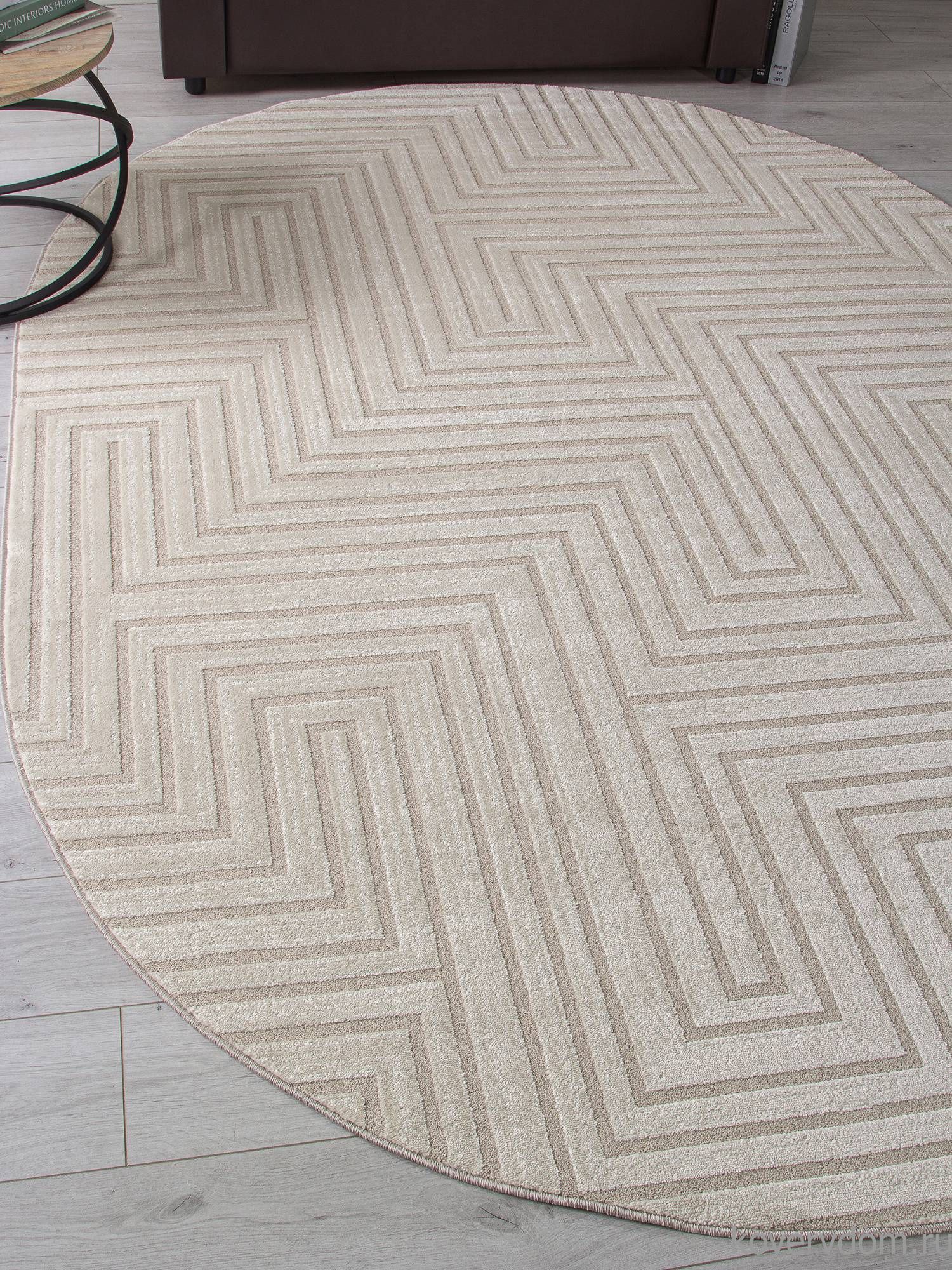 Ковер DIOS F412 LIGHT CREAM Овал Ковер DIOS F412 LIGHT CREAM Овал