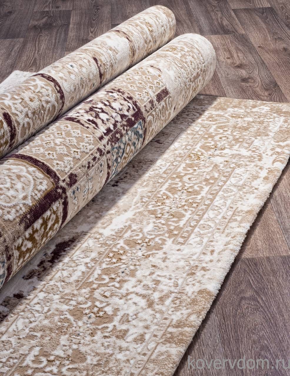 Ковер QUANTUM 03004B BROWN / BROWN Ковер QUANTUM 03004B BROWN / BROWN